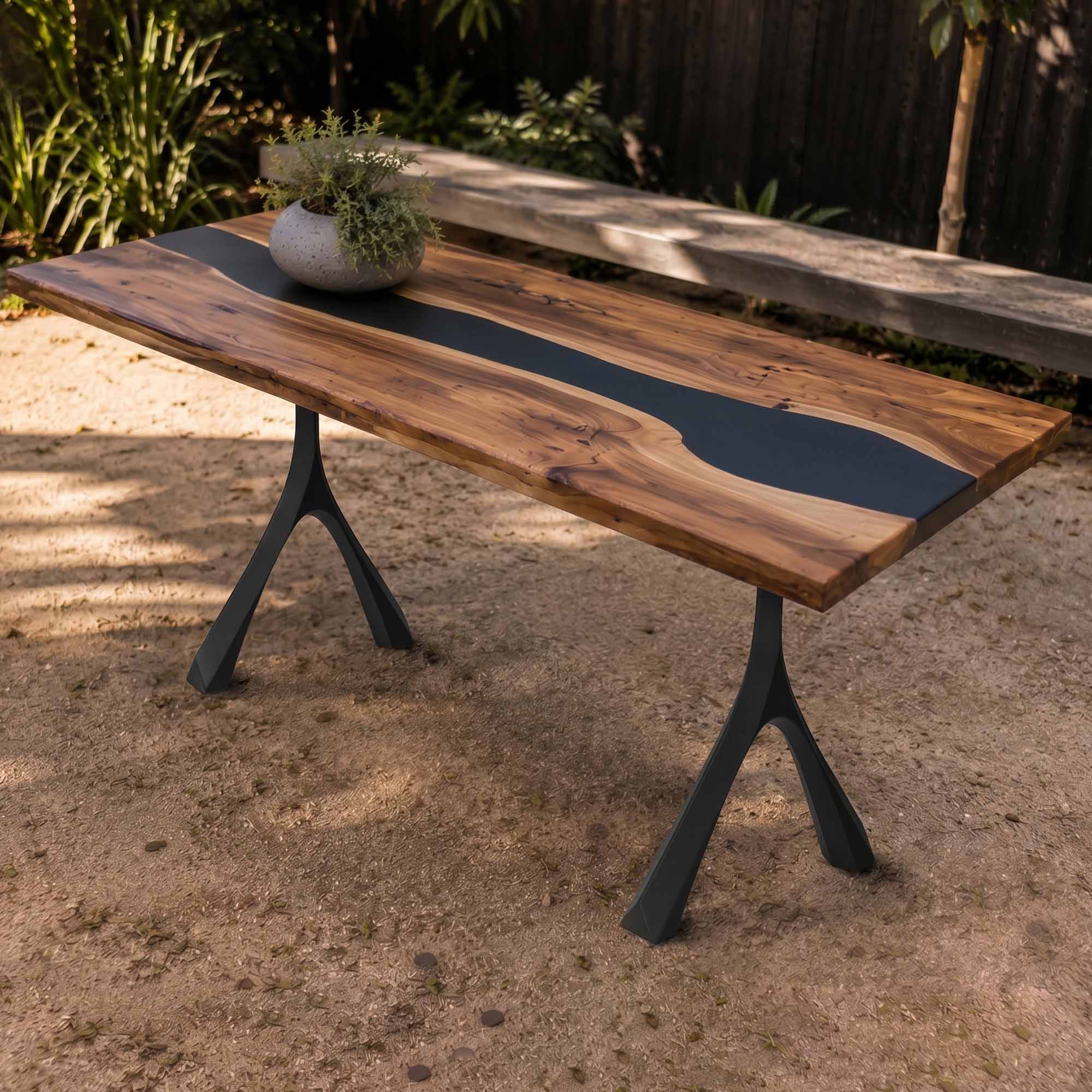 Natural Dining Table with Wilis 28.5" H Metal Table Legs - customer feedback