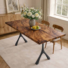 Natural Wood Table Top – Handcrafted with Unique Grain - interior