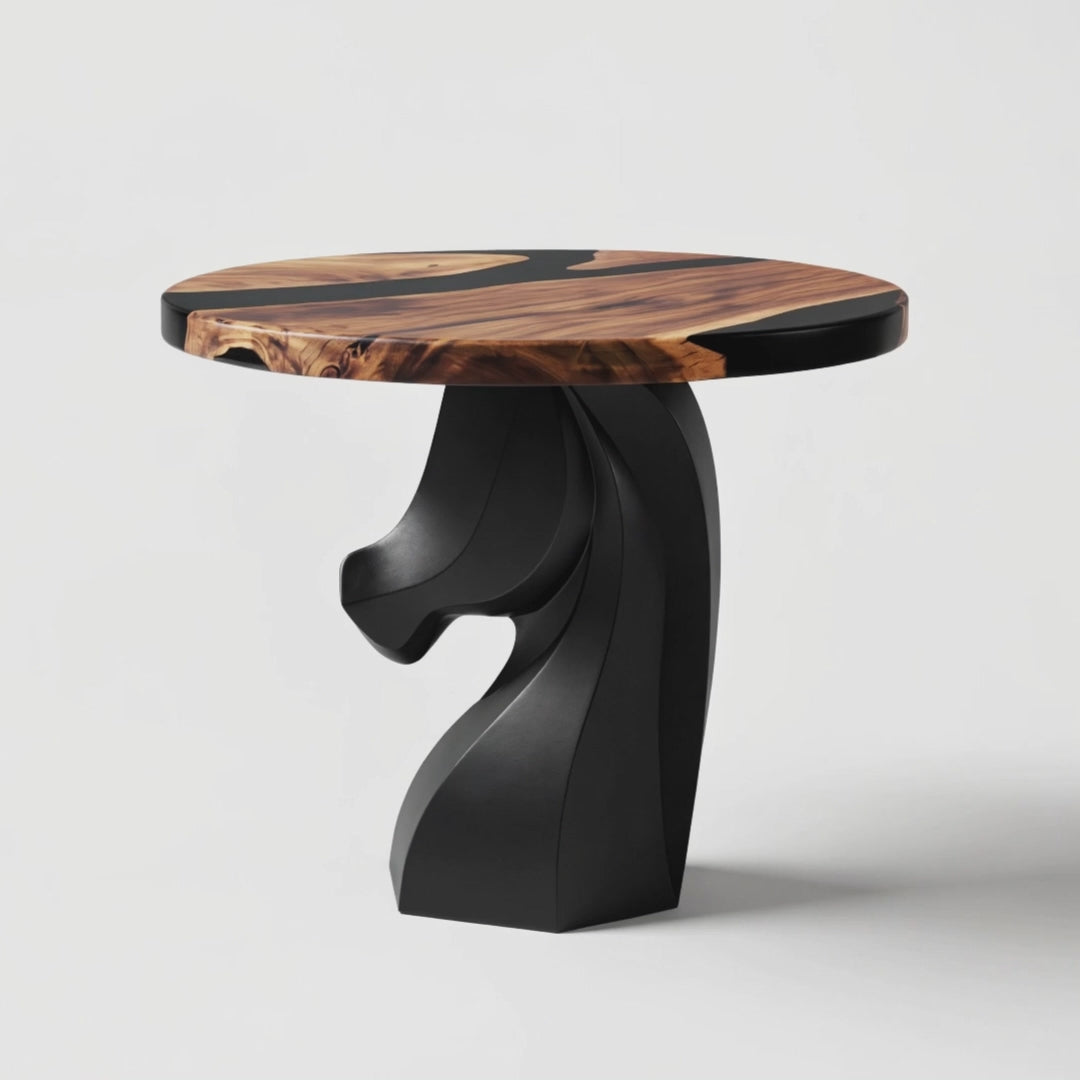 Dining Table with Cheval Metal Table Base for Modern Kitchen - Video