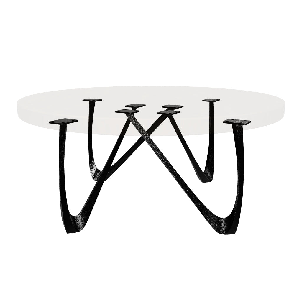 Coffee Table Round or Square for Scandinavian Homes - 125B Vale - SRU41 3D Drawings