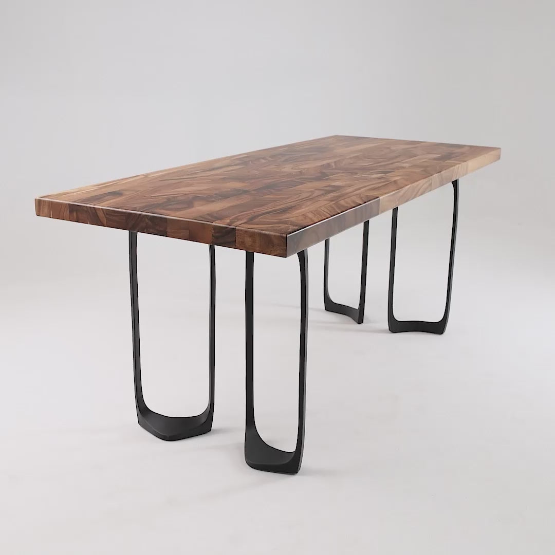 Metal Table Legs Framie 28.5" H for Butcher Block Desk video