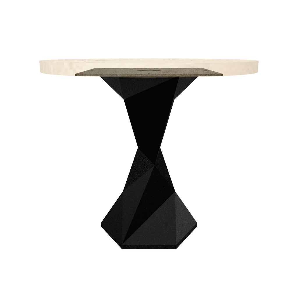 Dining Table with Frost 28.5" H Metal Table Base - AR media