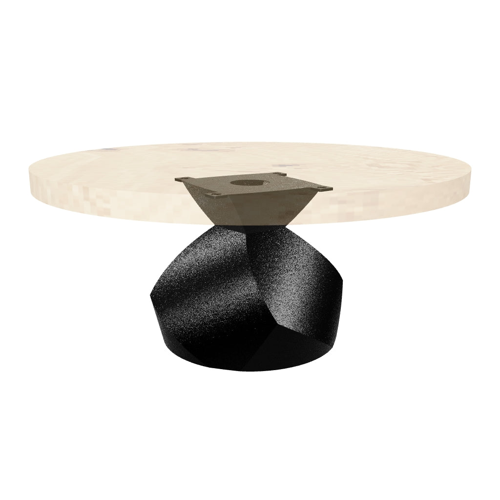 Coffee Table for Modern Living Space, Handcrafted Unique Design - 119G Flare - AR MEDIA