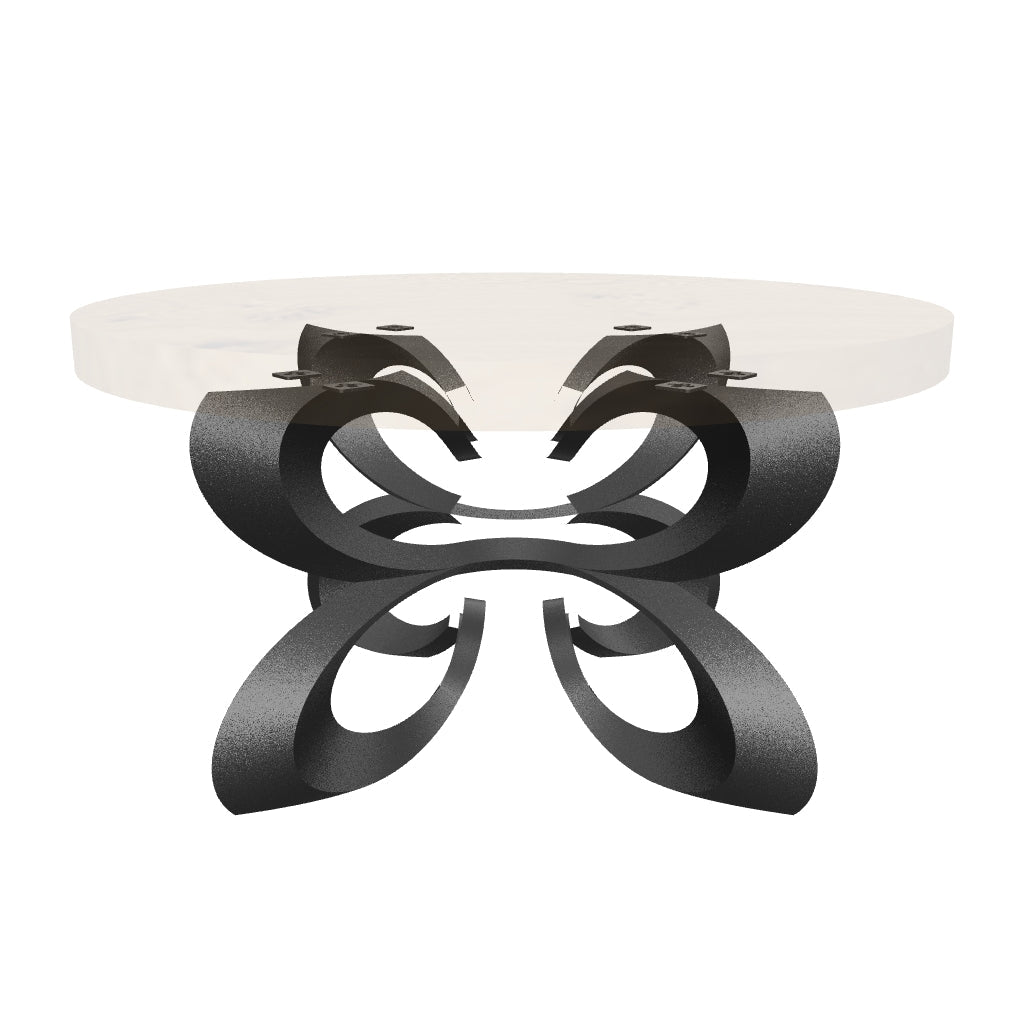 Coffee Table 35" or 41" for Nature-Inspired Home - 124 Blosome - SRU35 AR Media