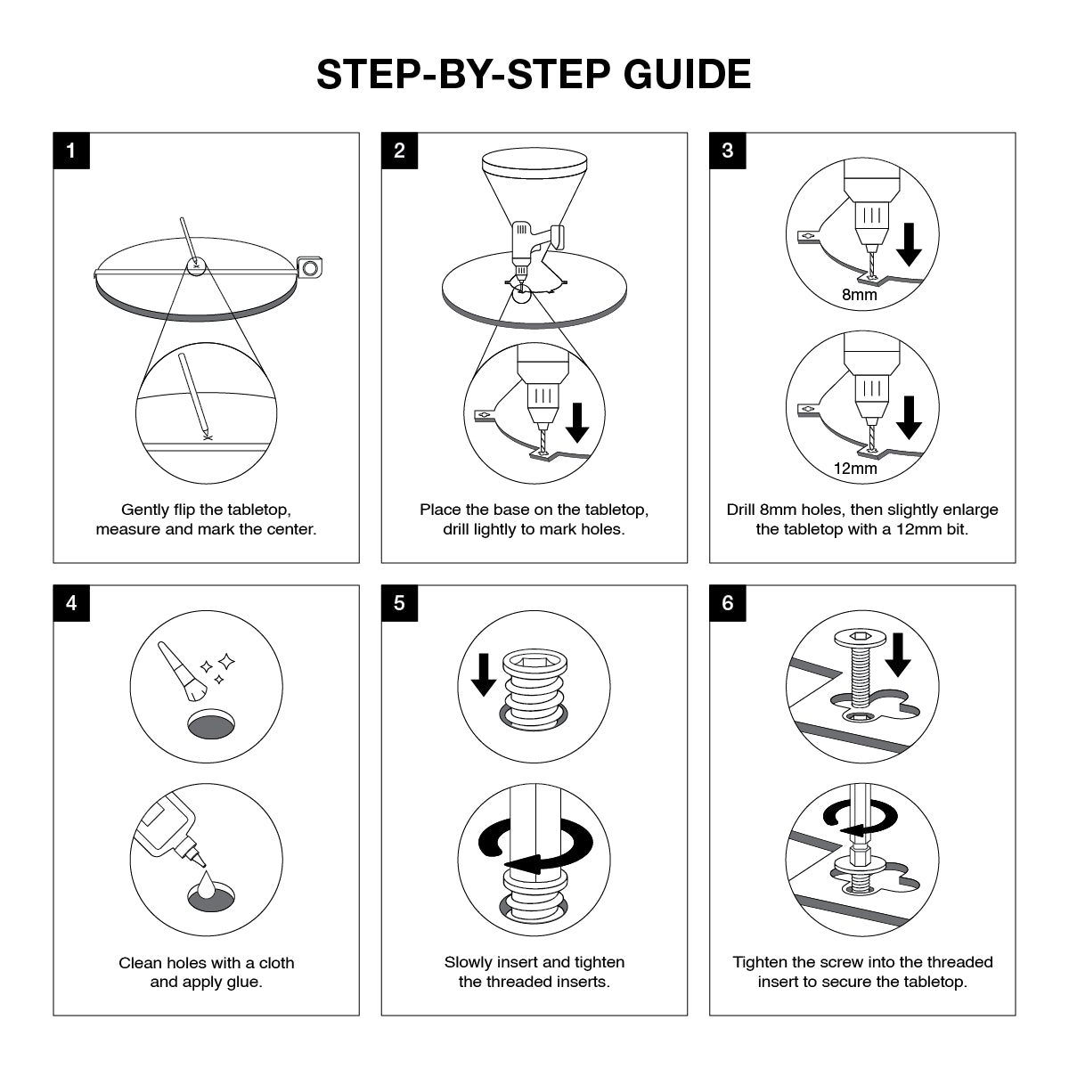 product ssembly instructions