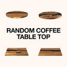 random coffee table top