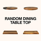 random dining table top