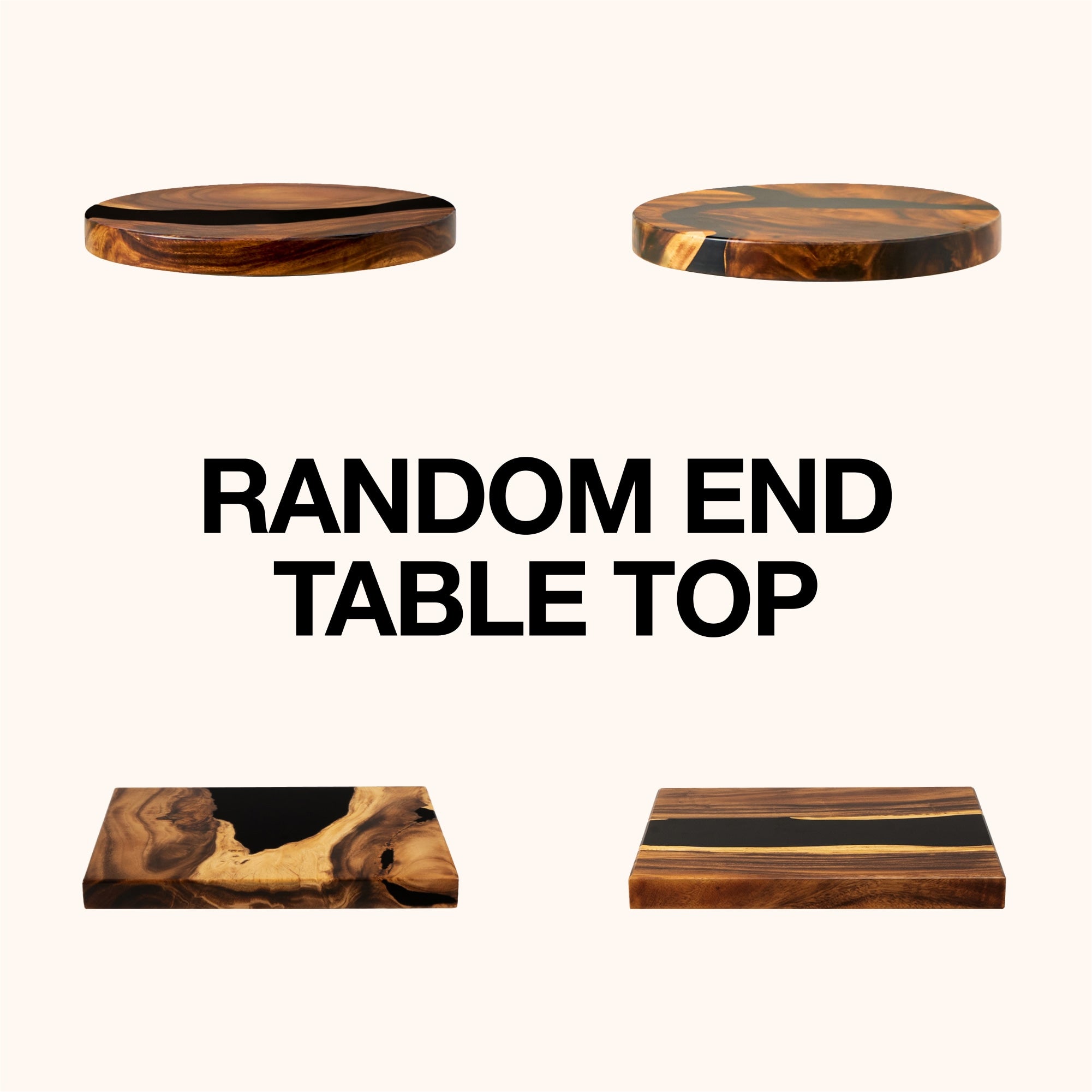 random end table top