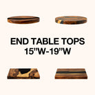 random end table top