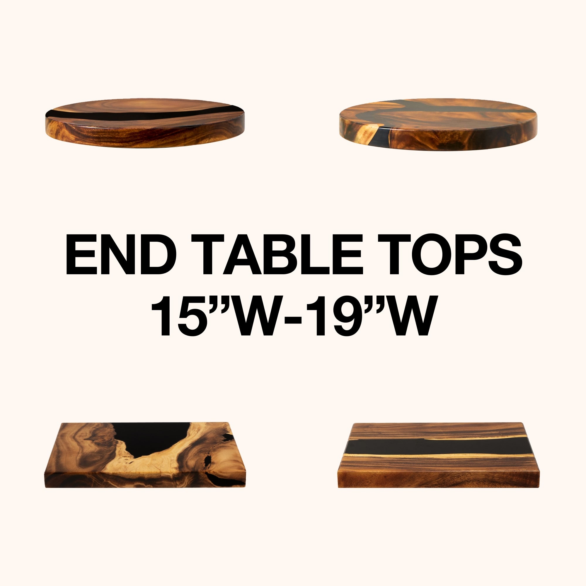 random end table top