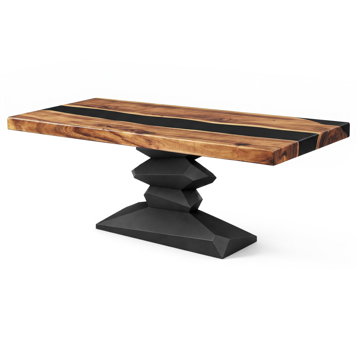 Rectangle Coffee Table for Living Rooms - 113 Zenza - White Background