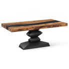 Rectangle Coffee Table for Living Rooms - 113 Zenza - White Background