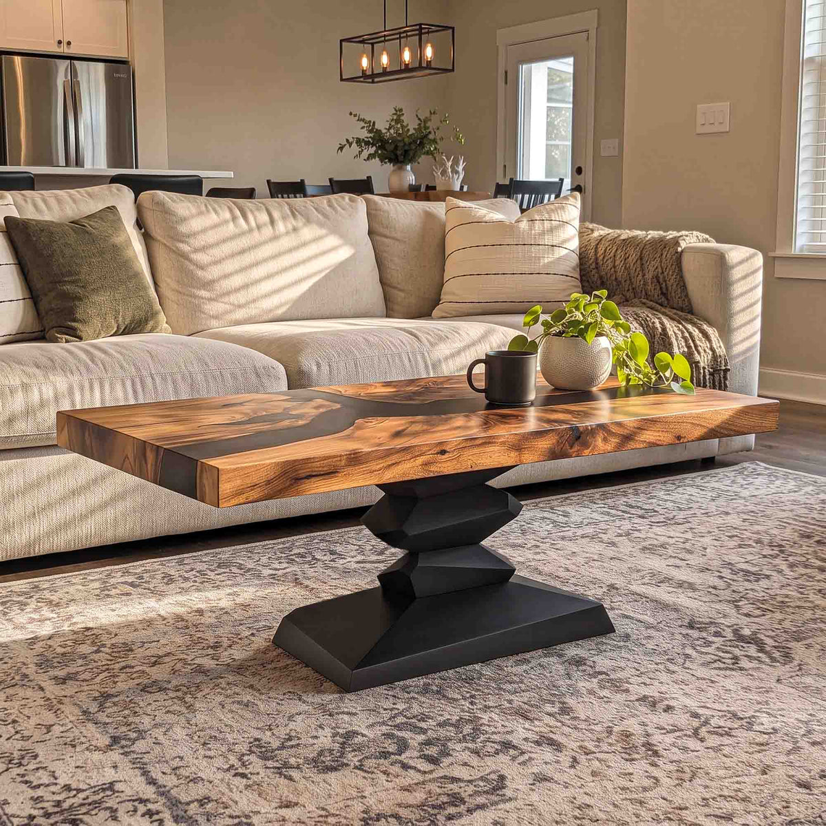 Rectangle Coffee Table for Living Rooms - 113 Zenza - Thumb