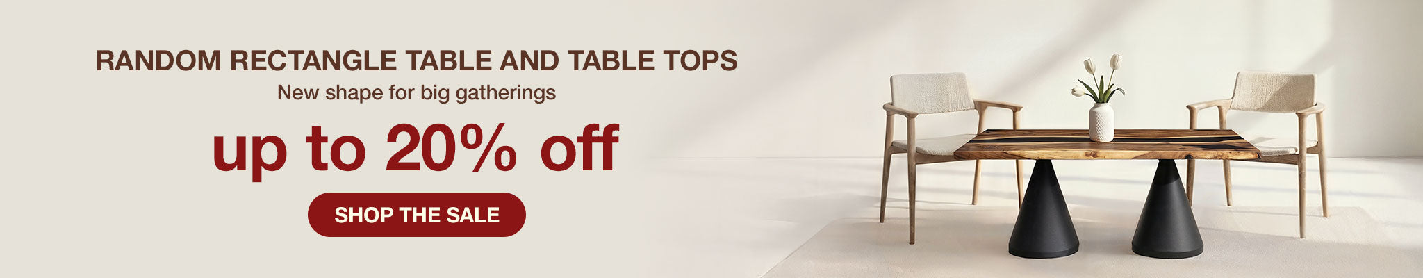 random rectangle table banner pc