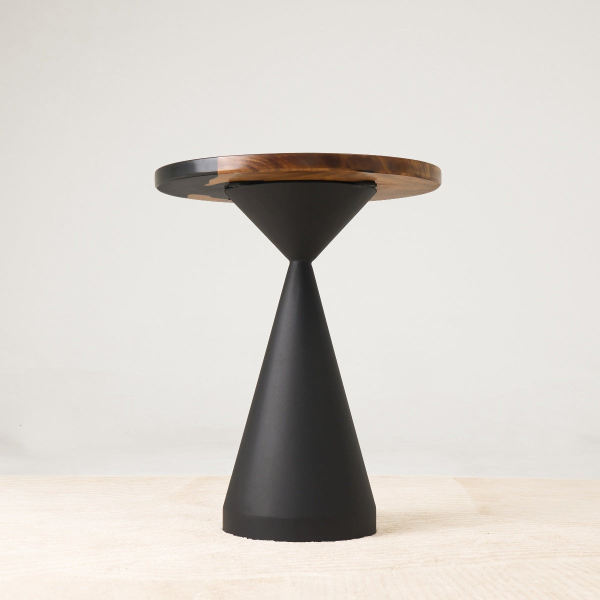 round black epoxy dining table 23 inches