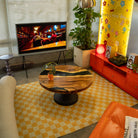 round coffe end table top review 8