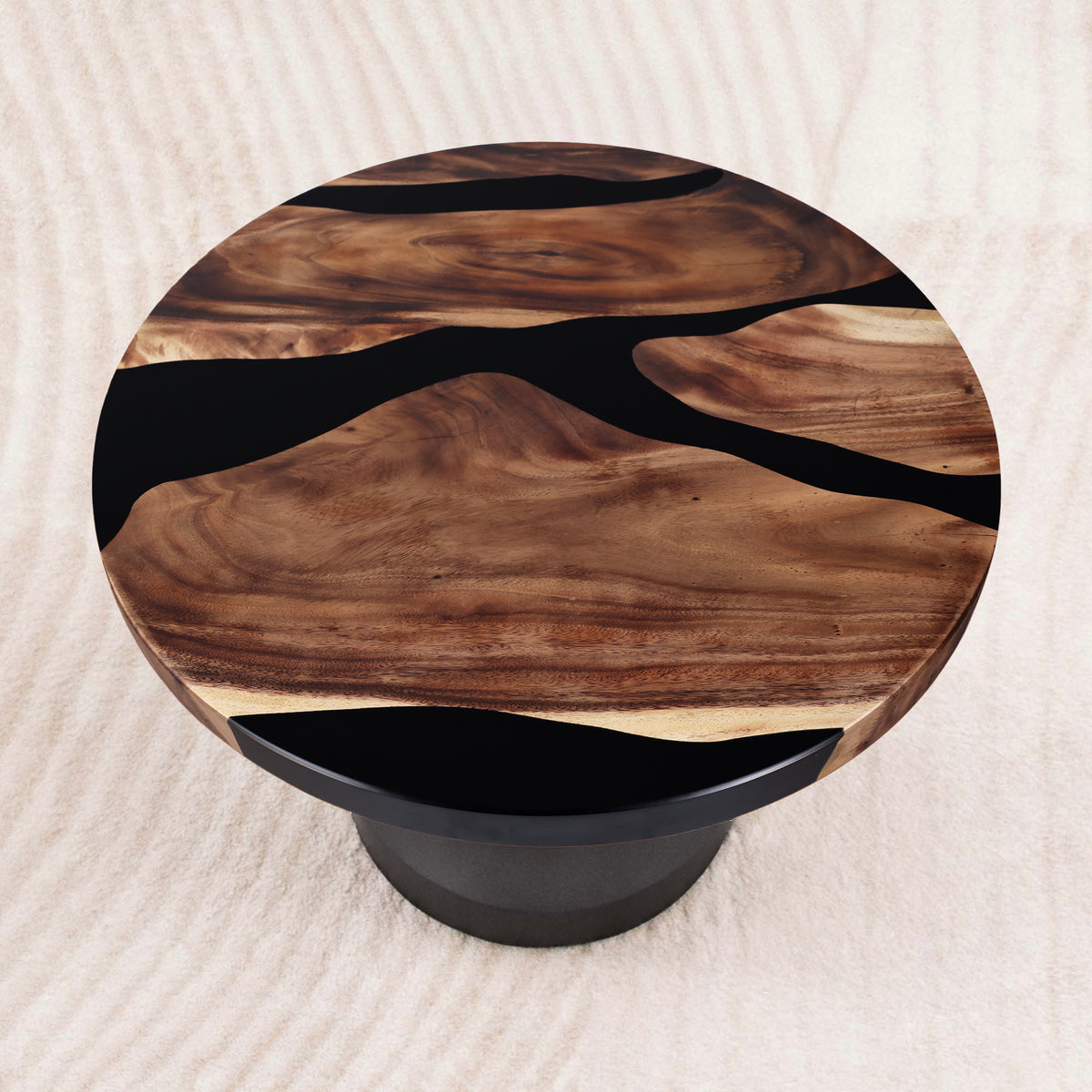 Round Coffee Table 35" for Modern Living Rooms and Studios - 118 Fonia - 35"Top