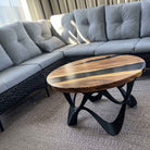 Round Coffee Table 35" for Modern Living Rooms and Studios - 118 Fonia -  Customer feedback