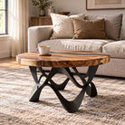 Round Coffee Table 35" for Modern Living Rooms and Studios - 118 Fonia - Thumb