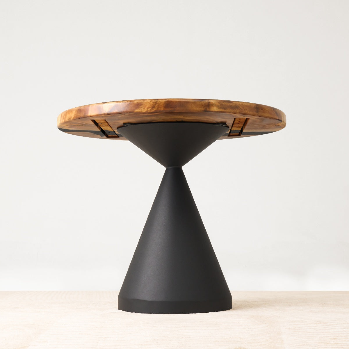 round epoxy resin dining table 35 inches