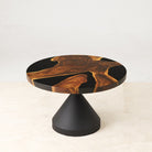 round epoxy coffee table 29 inches c