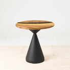 round epoxy river table top 29 inches 4