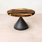 Round Handcrafted Epoxy Coffee Table 29" Diameter SRU29x29