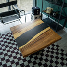 square epoxy coffee end table review 7