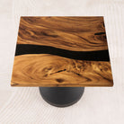 square epoxy coffee table 29 inches b