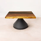 Square Wooden Epoxy Coffee Table 41" x 41" - SSQ41x41-291 - thumb