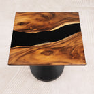 Square Epoxy Resin Table Top 35 Inches