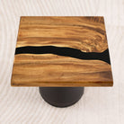 square epoxy table top 15 inches d