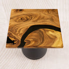 square epoxy table top 19 inches f