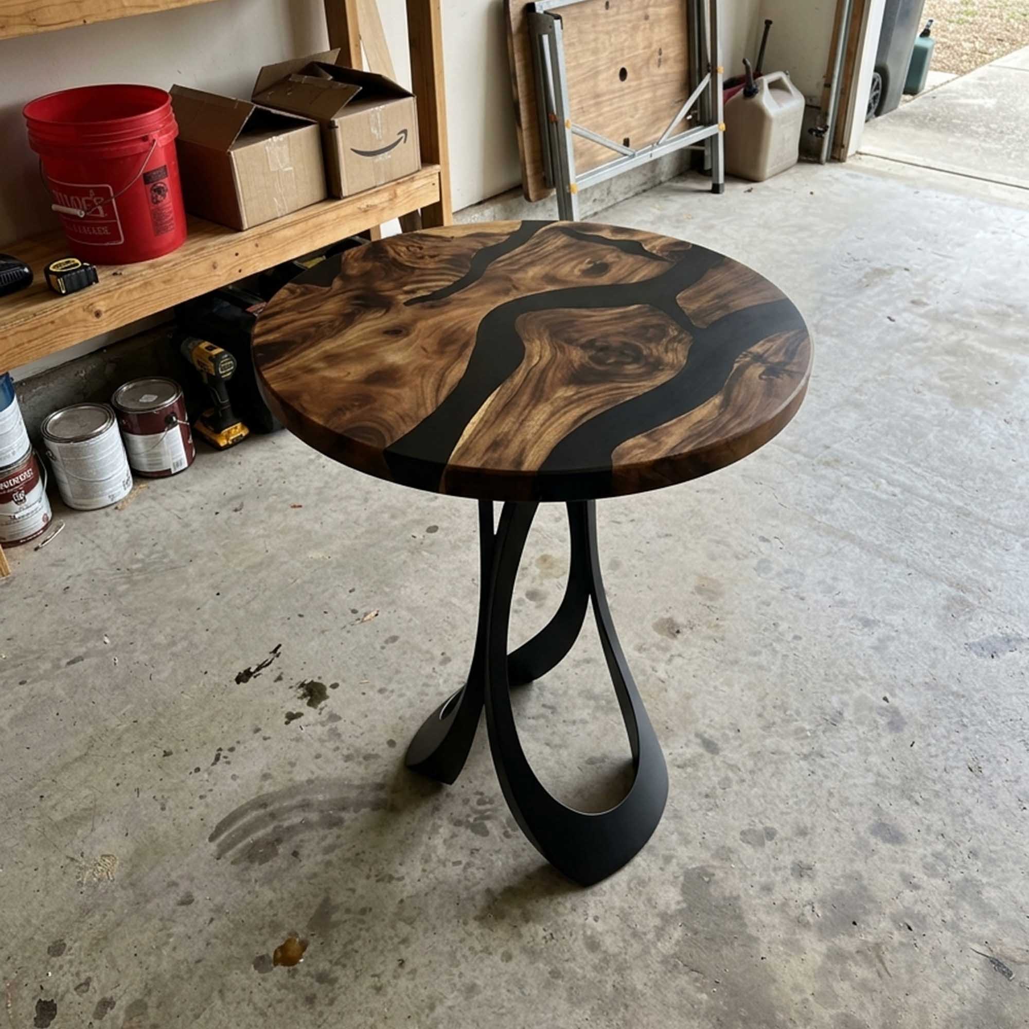 Table Base Manta 40" H Metal Design Side Table - Customer Feedback