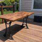 Dining Table with Joxie 28.5" H Metal Table Legs for Butcher Block Wood - Customer Feedback 