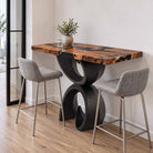 Unique Counter Table 48" x 24" for Kitchens & Home Bars - 604 Helyx - Thumb