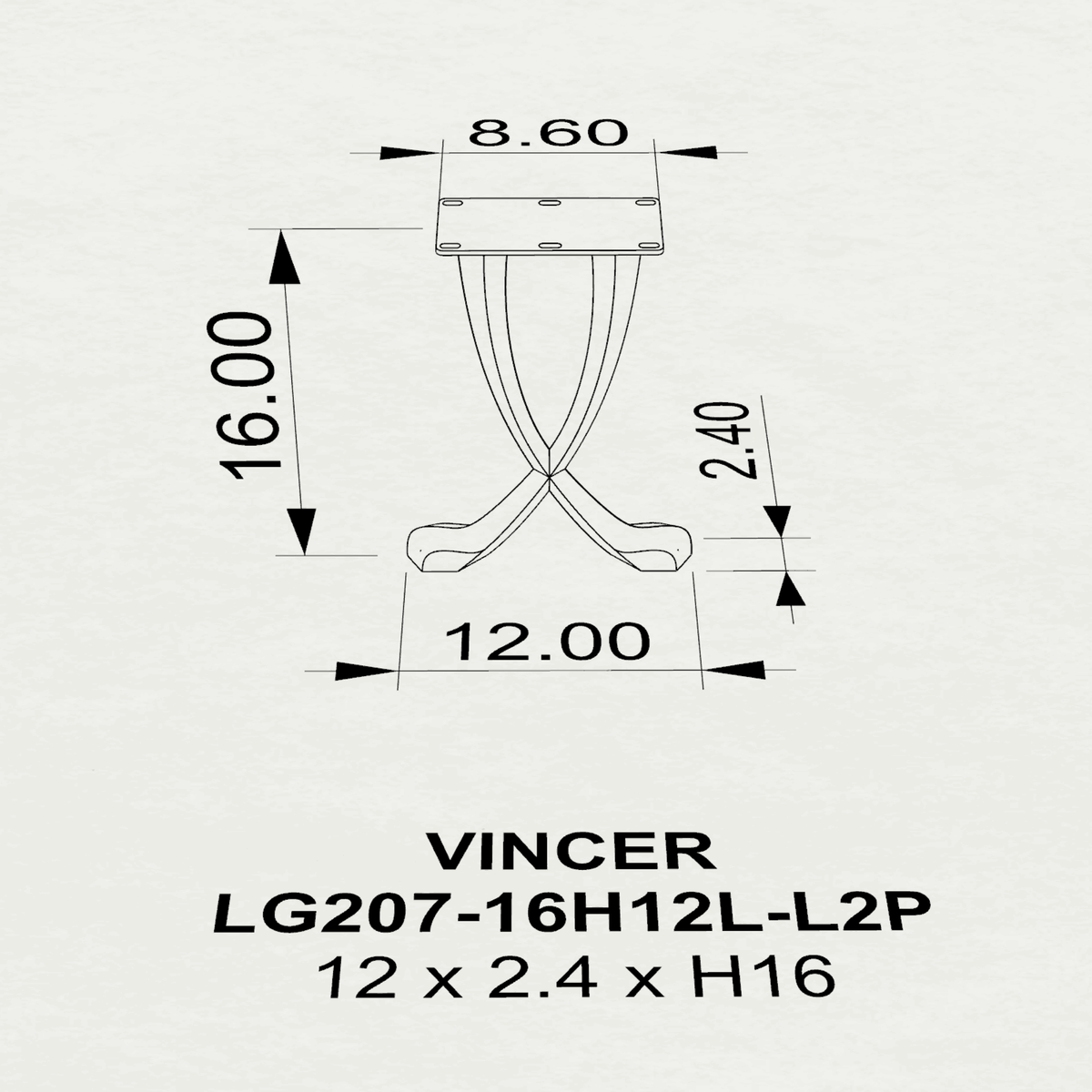 Wood Bench 72" for Full-Length Dining Seating - 207 Vincer - 3D Drawings