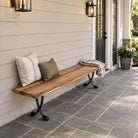 Wood Bench 72" for Full-Length Dining Seating - 207 Vincer - Thumb